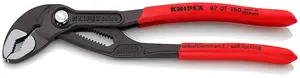 Adjustable water pump pliers Knipex Cobra 180 mm, grey atramentized finish, model KNIP/8701180