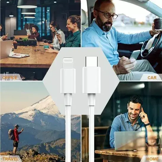 iKaku KSC-302G USB-C на Lightning 18W PD 1 м Photo 3