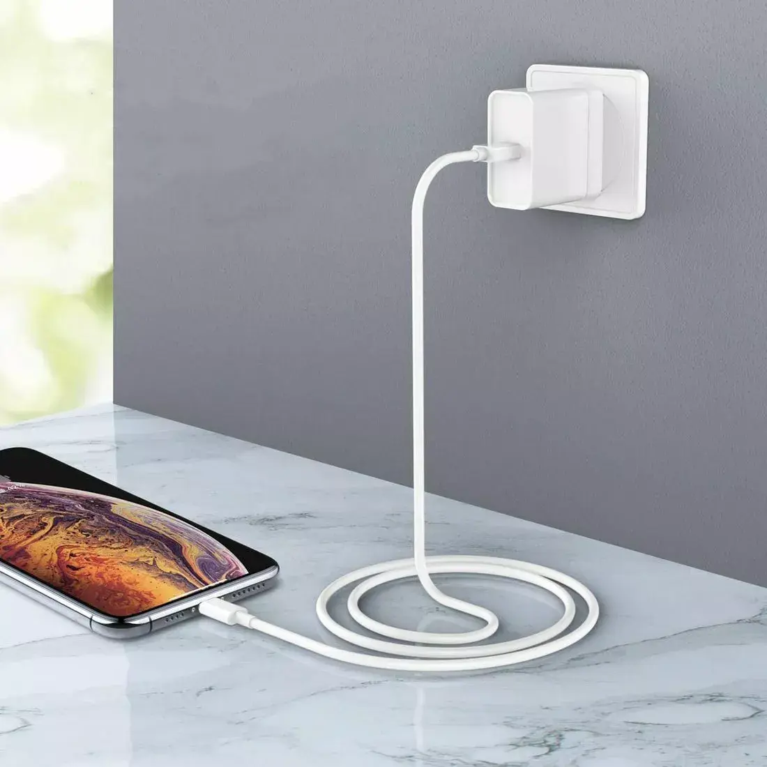 iKaku KSC-302G USB-C на Lightning 18W PD 1 м Photo 4