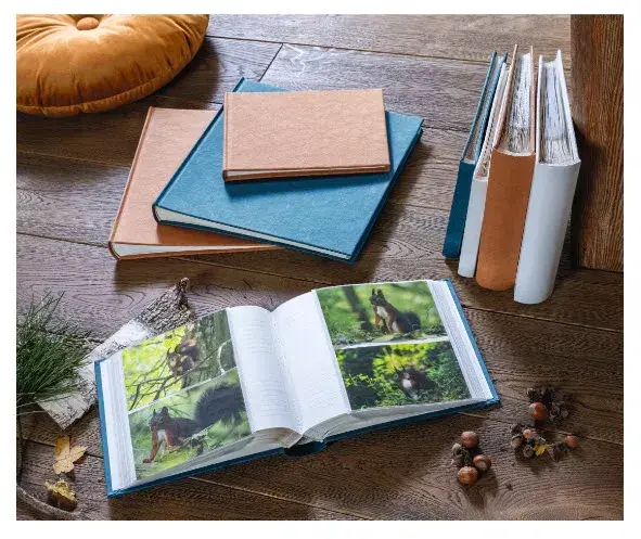 Photo Album Hama Wrinkled Brown 36 sheets Photo 5