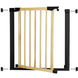Drošības vārti Springos SG0012 regulējami 75–82 cm durvju ailēm un kāpnēm