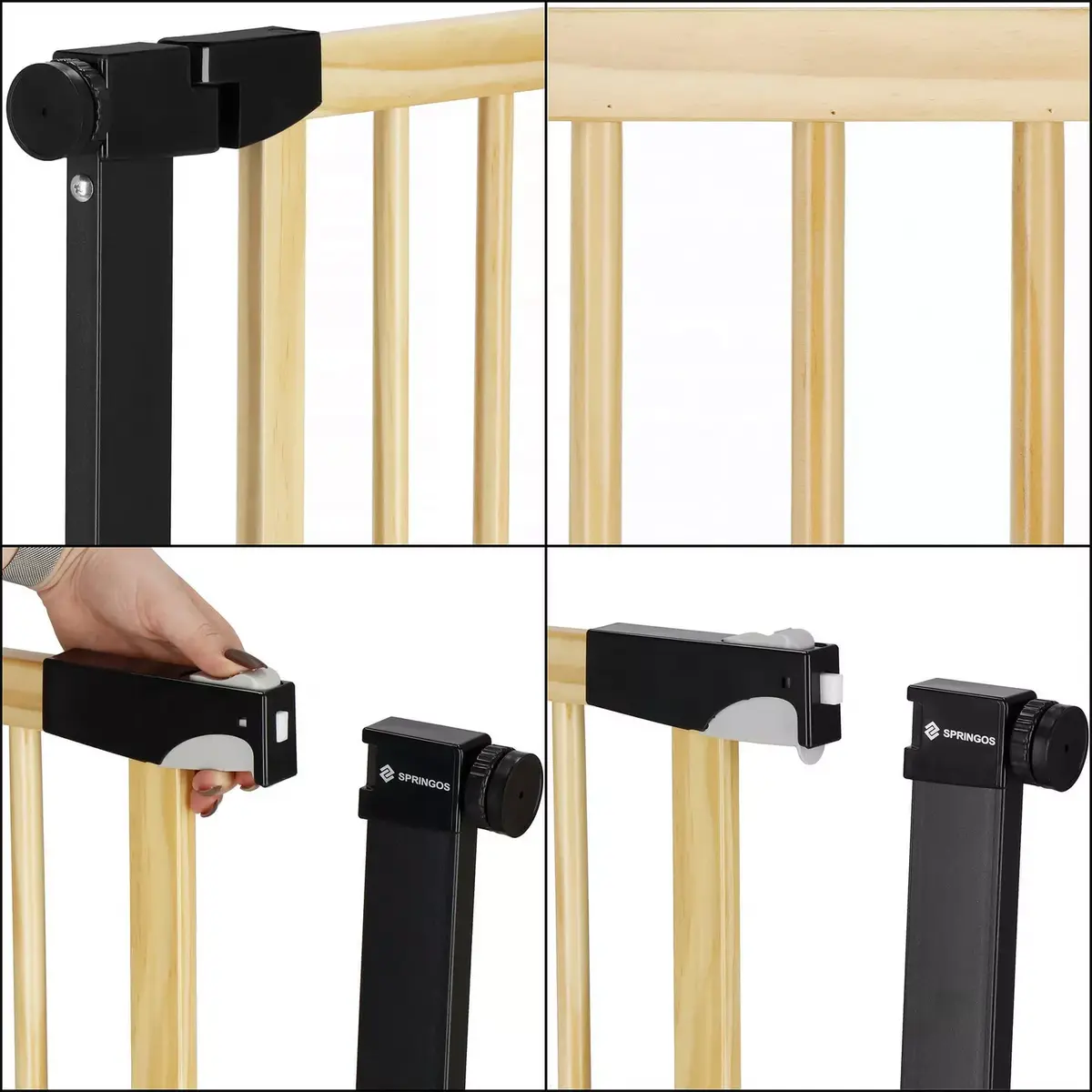Drošības vārti Springos SG0012 75–82 cm Photo 5