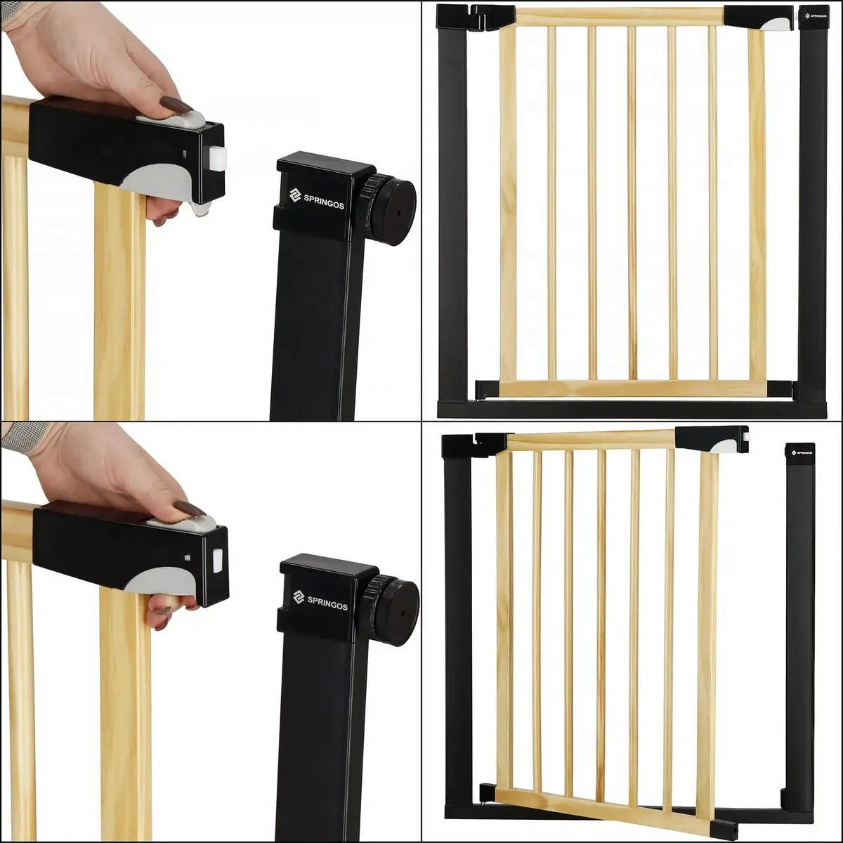 Drošības vārti Springos SG0012 75–82 cm Photo 6