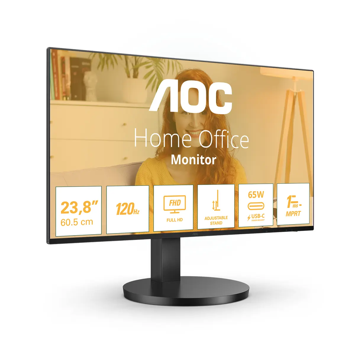 AOC B3 27B3CF2 datora monitors Photo 2