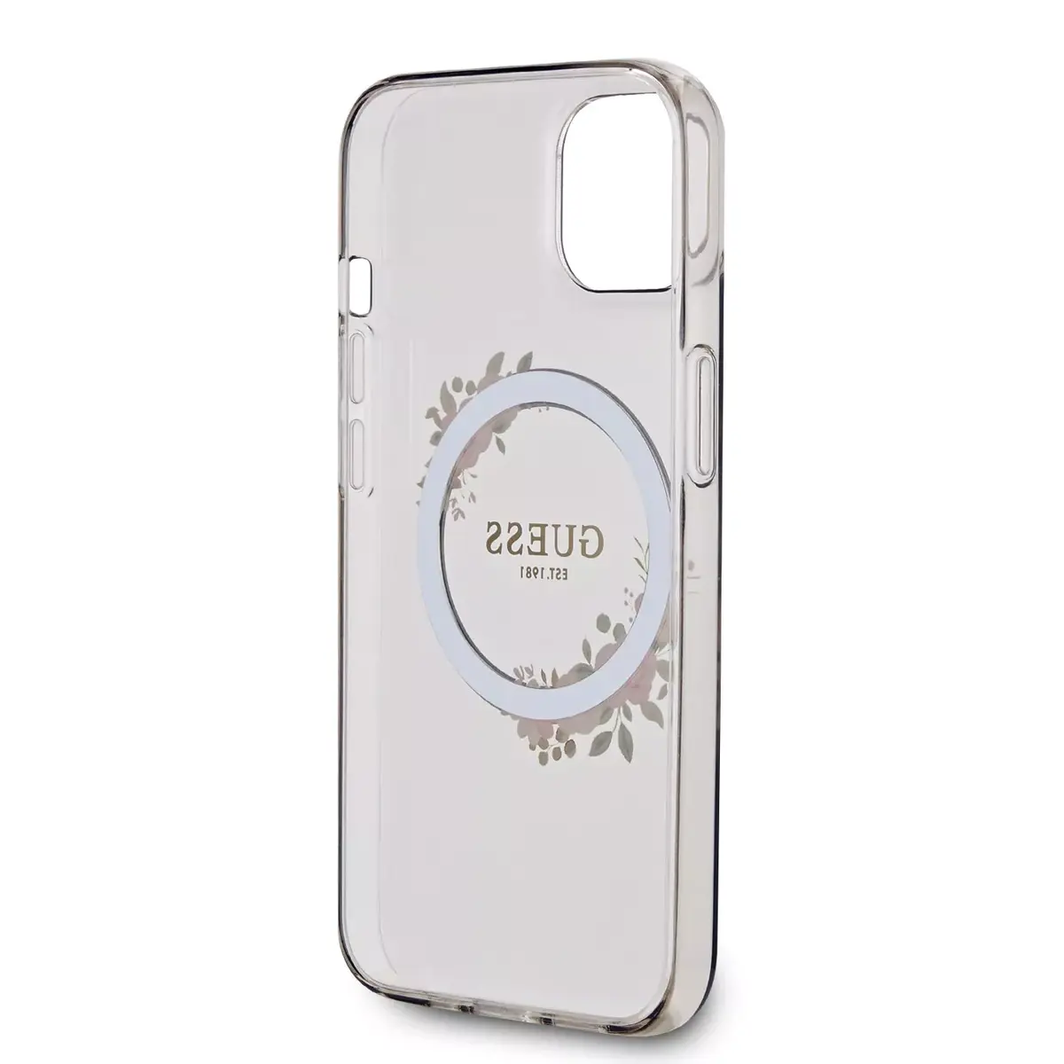 GUESS MagSafe TPU-чехол для iPhone 13 — Flowers Ring Photo 5