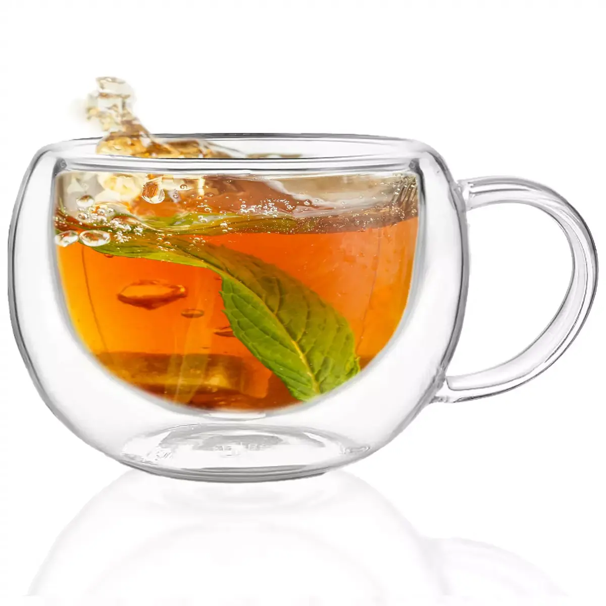 Glass Mug Springos HA7351 300 ml Photo 2