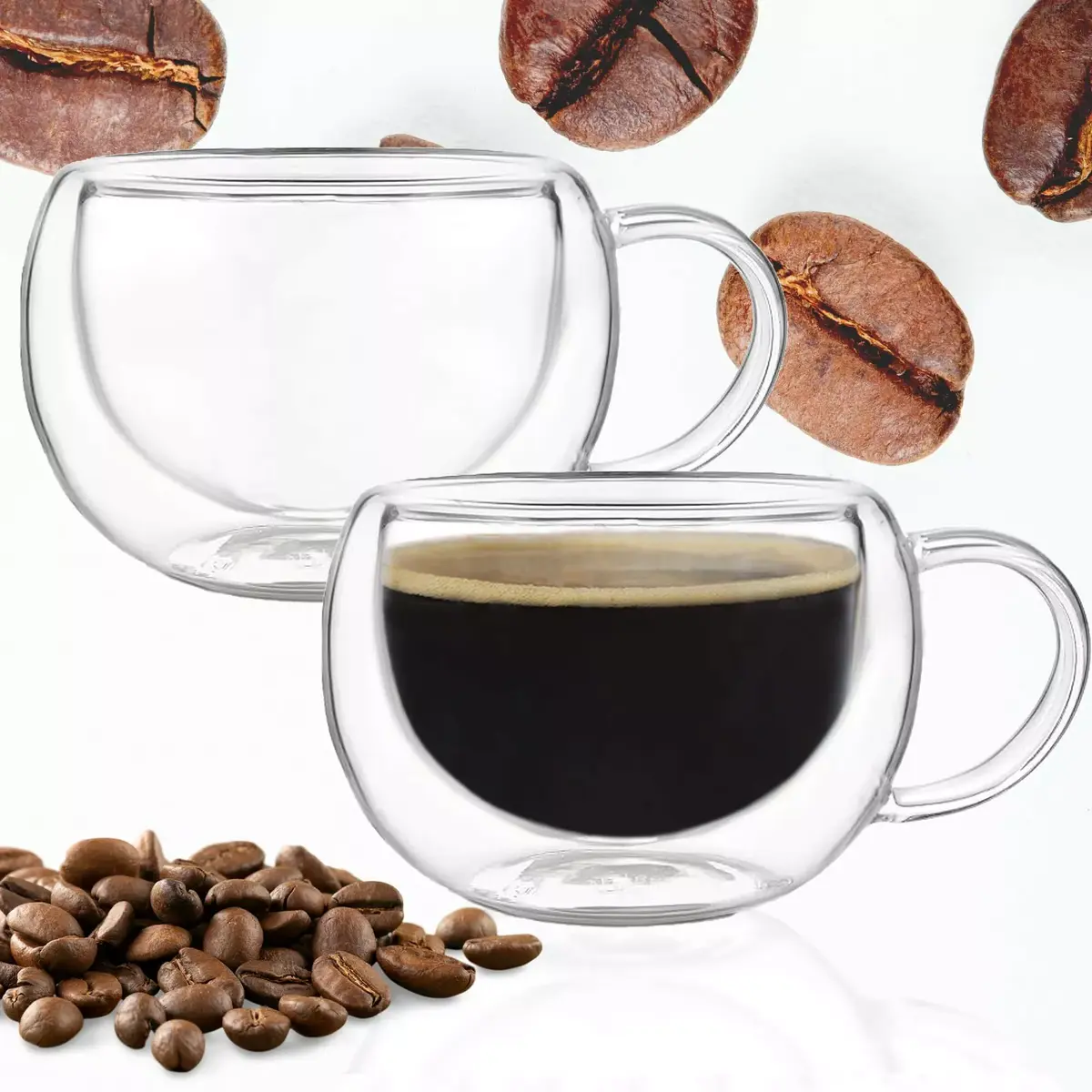 Glass Mug Springos HA7351 300 ml Photo 10