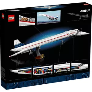 LEGO Icons model airplane Concorde 10318, 2,083 pieces, recommended age 18+, size 320×100×140 mm