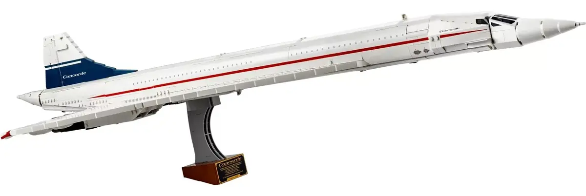 LEGO Icons Concorde model airplane 10318 Photo 2