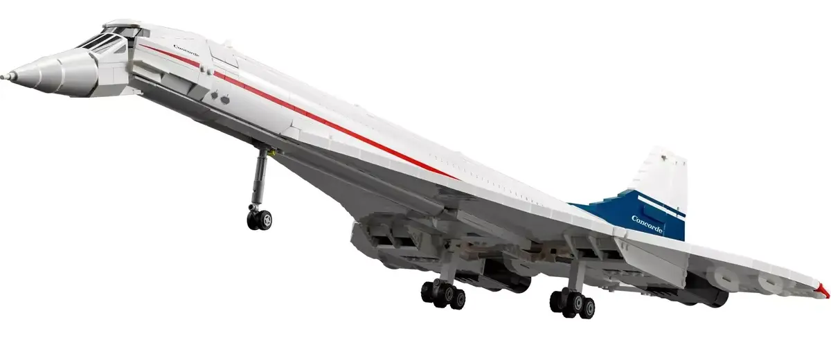 LEGO Icons Concorde model airplane 10318 Photo 3