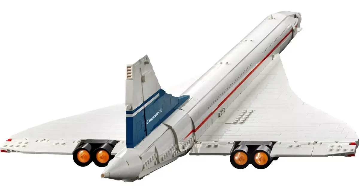 LEGO Icons Concorde model airplane 10318 Photo 5