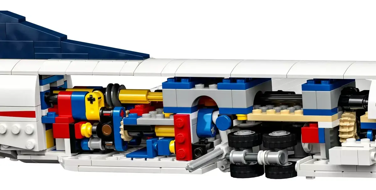 LEGO Icons Concorde model airplane 10318 Photo 6