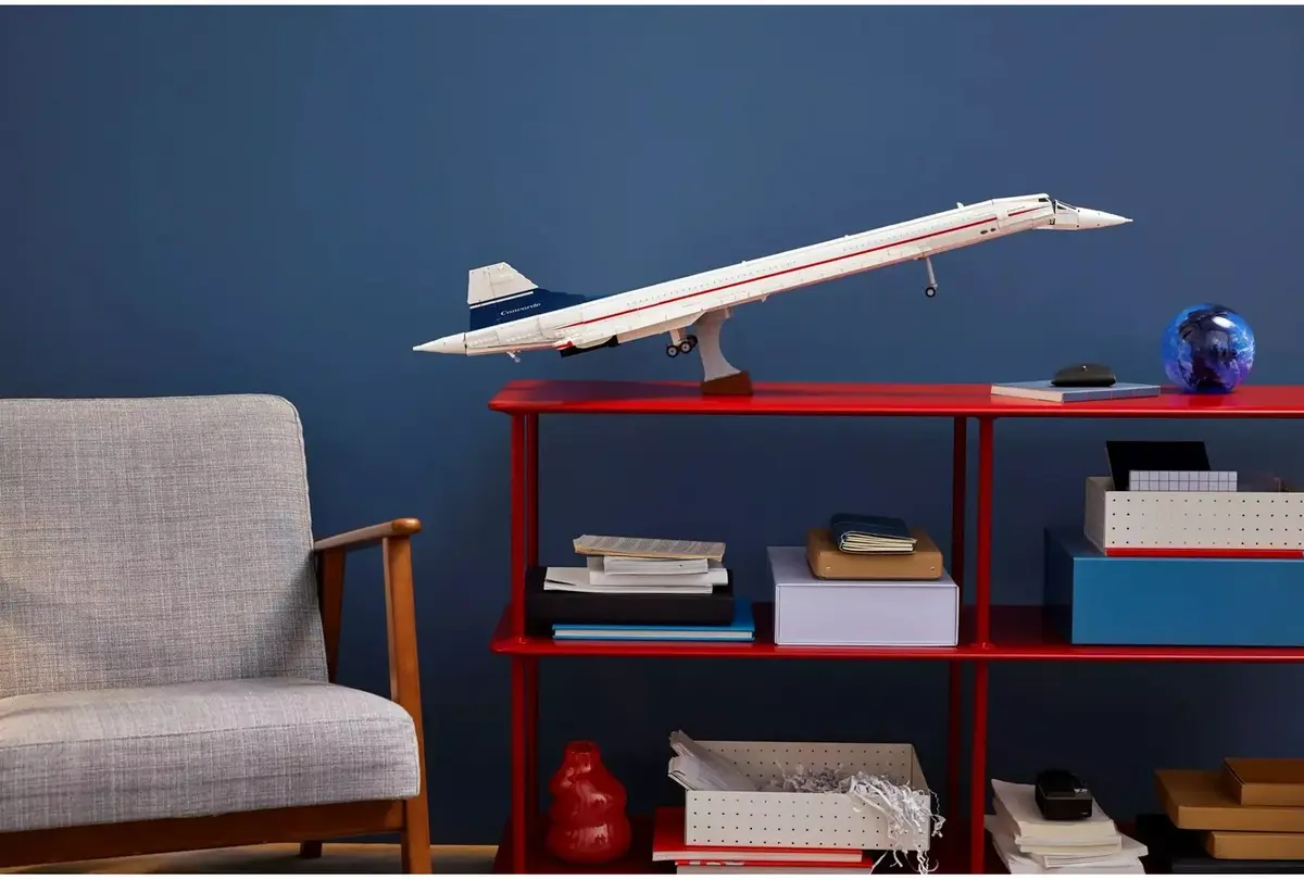 LEGO Icons Concorde model airplane 10318 Photo 9