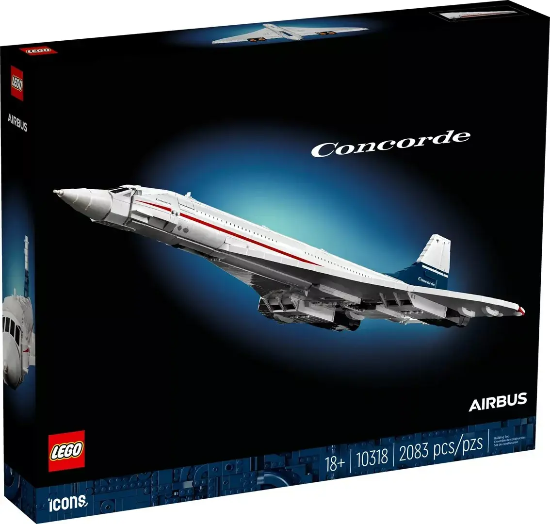 LEGO Icons Concorde model airplane 10318 Photo 11