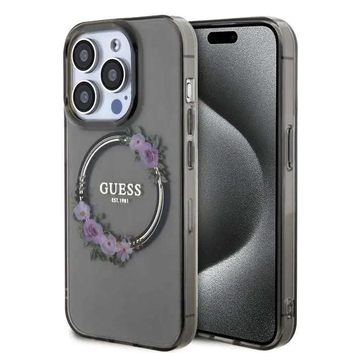 TPU aizsargvāciņš GUESS iPhone 15 Pro
