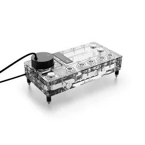 Sūknis un rezervuārs Alphacool Core Distro Plate Melns Caurspīdīgs Akrils Alumīnijs Keramika Sintētika