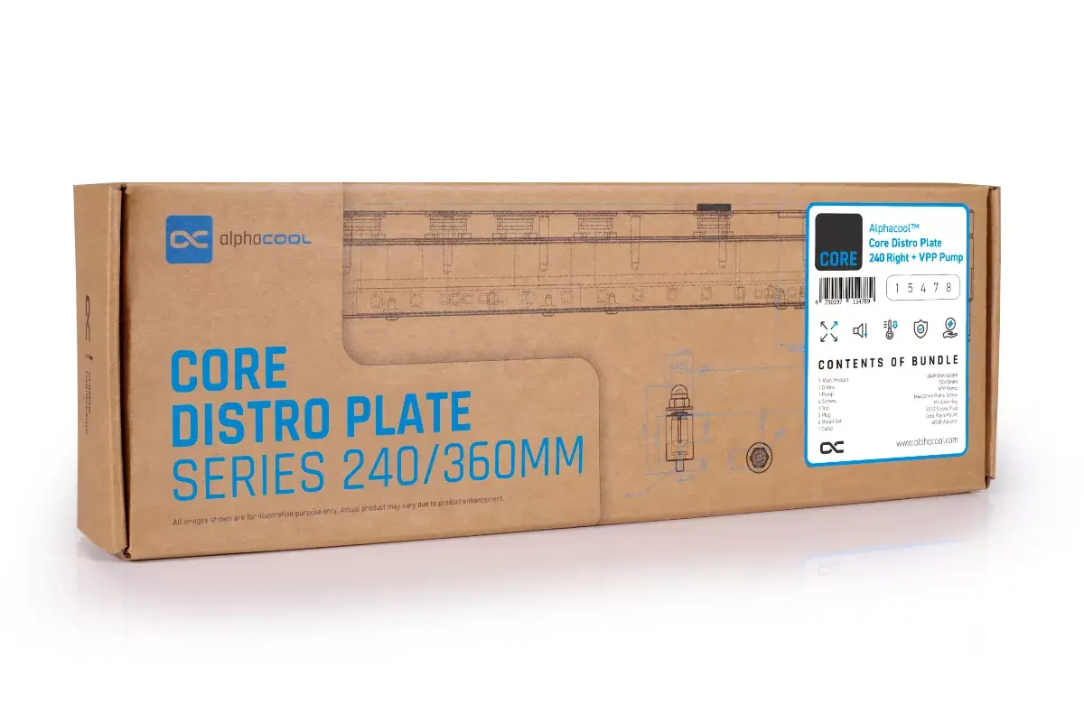 Помпа и резервуар Alphacool Core Distro Plate Photo 6