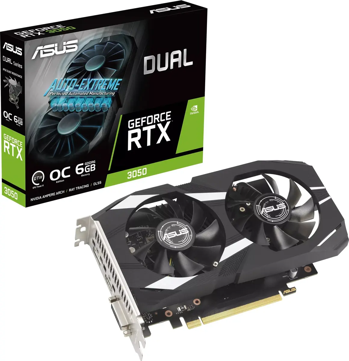 Grafiskā karte ASUS GeForce RTX 3050