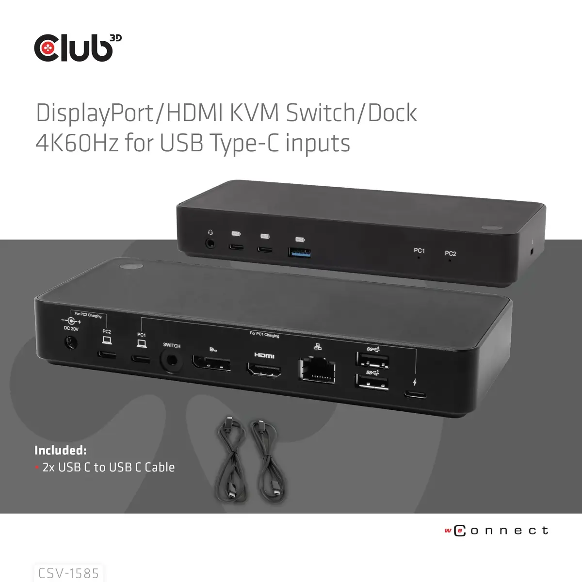 KVM переключатель CLUB3D CSV-1585 Photo 4