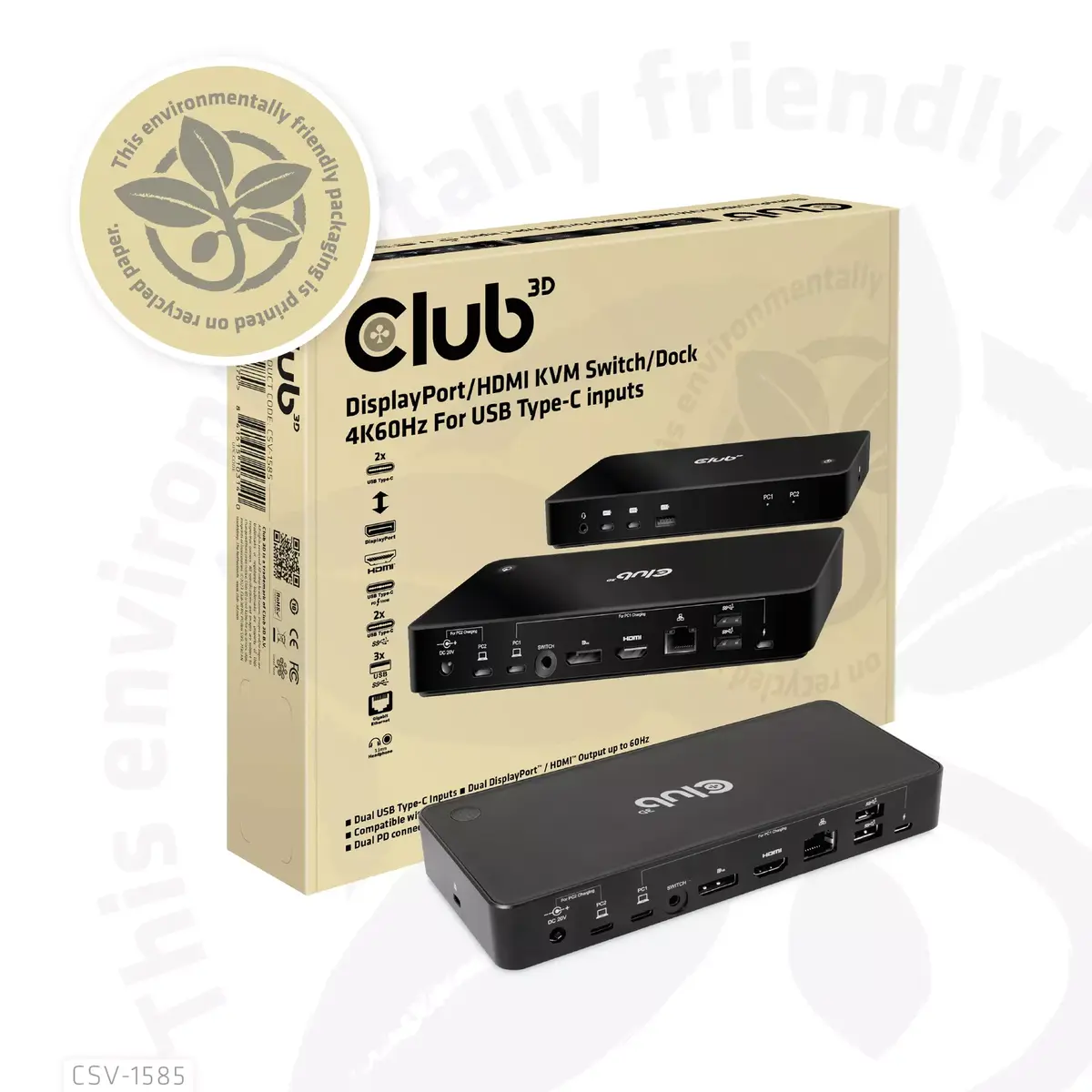 KVM переключатель CLUB3D CSV-1585 Photo 9