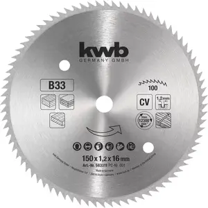 Циркулярный пильный диск KWB 583311 Photo 1