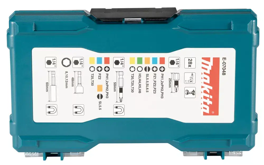 Skrūvgrieža bitu komplekts Makita E-07048 Photo 4