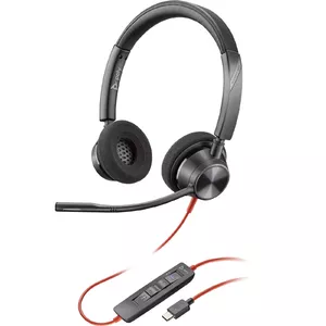 Headset POLY Blackwire 3320 USB-C Wired Office Call Center