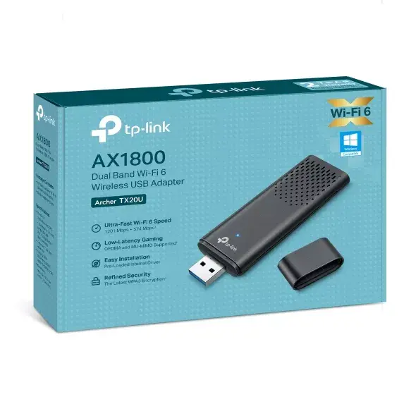 Беспроводной адаптер TP-Link Archer AX1800 Photo 3