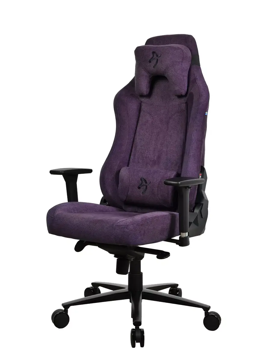 Arozzi Vernazza SoftFabric Purple gaming chair Photo 2
