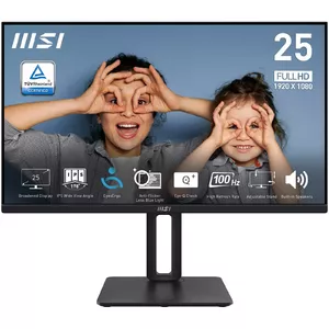 MSI PRO MP251P monitori 62,2 cm (24.5") 1920 x 1080 pikseļi Full HD LED Melns