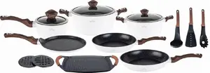 Cookware set Zilner ZL-8592 – 15 pieces, mixed pots and pans set