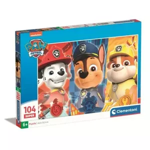 Пазл Clementoni Paw Patrol — 104 элемента, детская образовательная головоломка