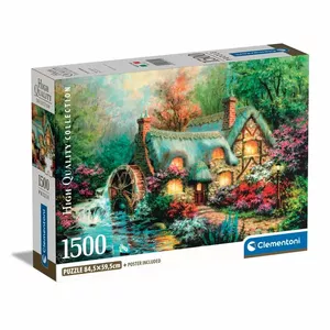 Пазл Clementoni High Quality Collection Country Retreat — 1500 деталей, 843×592 мм