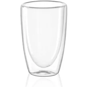 Drinking glass Springos HA7350, 480 ml capacity, clear glass