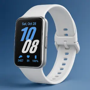 Смарт-часы Samsung Galaxy Fit3 4.06 см AMOLED Серебрянный