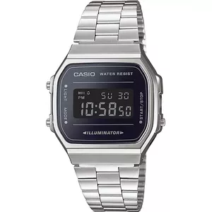 Rokas pulkstenis Casio Vintage A168WEM-1EF Vīriešu Nerūsējošā tērauda Sveķi