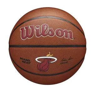 Basketbola bumba Wilson WTB3100XBMIA — iekštelpām un ārtelpām, brūna ar rakstu, 1 gab.