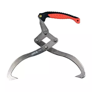 Log tongs Yato YT-79904 Carbon steel PVC handle 300mm width 450mm depth