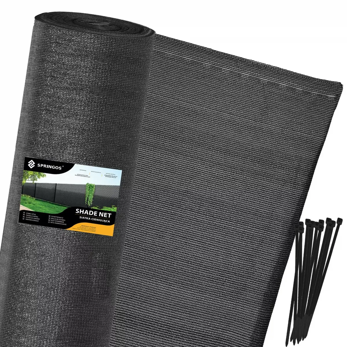 Shading net Springos SN0050 65 g/m² 1.5x25 m Photo 2