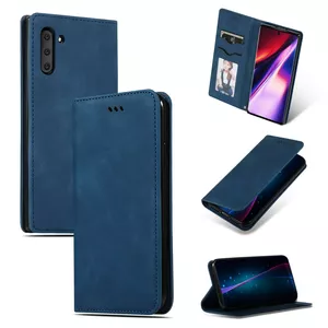 Book case Riff for Huawei P Smart 2021 Blue – protective folio cover, magnetic closure