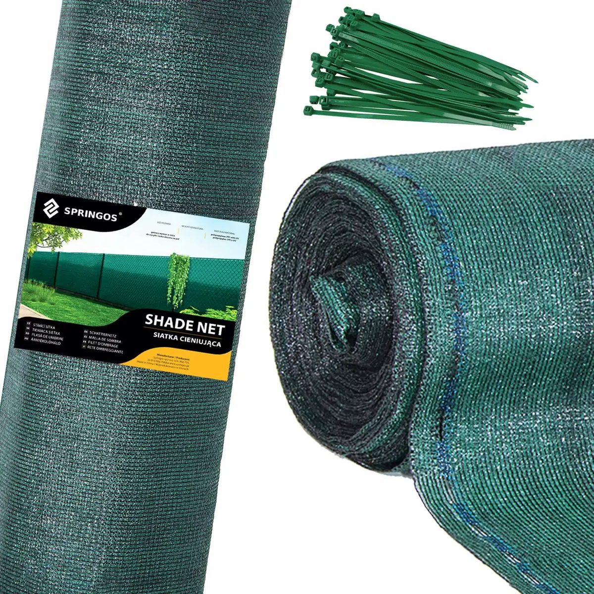 Shading net Springos SN0047 1 x 25 m 140 g/m² Photo 8