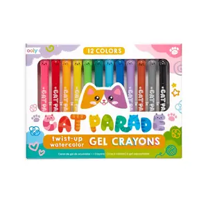 Ooly Cat Parade zīmuļu komplekts — 12 gab., vairāku krāsu tintes