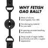 Силиконовый кляп с вентиляцией fetish submissive D-237016 Photo 4