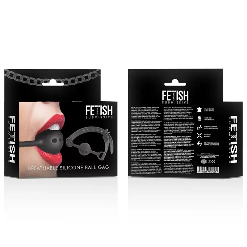 Силиконовый кляп с вентиляцией fetish submissive D-237016 Photo 7