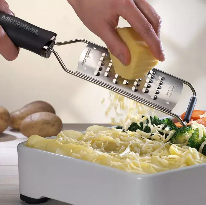 Plakanā rīve Microplane GOURMET SERIES EXTRA COARSE CHEESE GRATER Photo 4