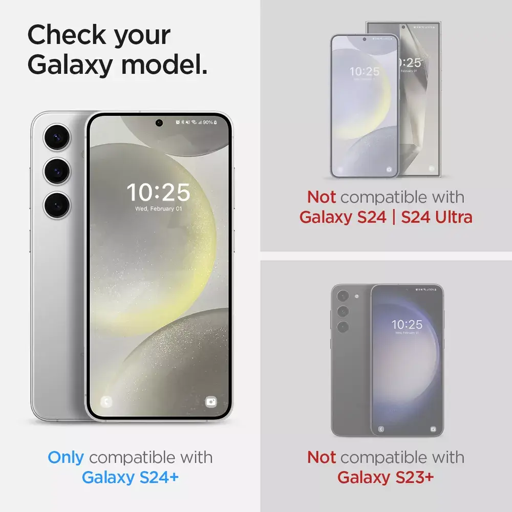 Spigen Neo Flex Solid HD — ekrāna aizsargs Galaxy S24 Plus Photo 11
