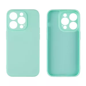 Protective Matte TPU Case Obal:Me for Apple iPhone 15 Pro – turquoise