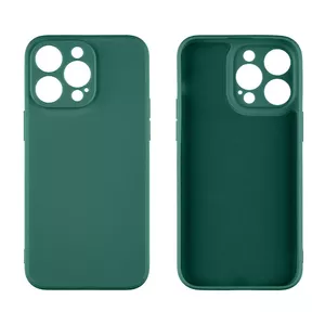 Protective TPU case Obal:Me for Apple iPhone 15 Pro Max — dark green