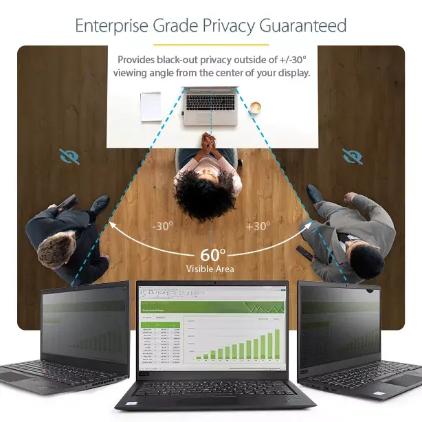Privātuma ekrāna filtrs StarTech.com 156G-PRIVACY-SCREEN Photo 8