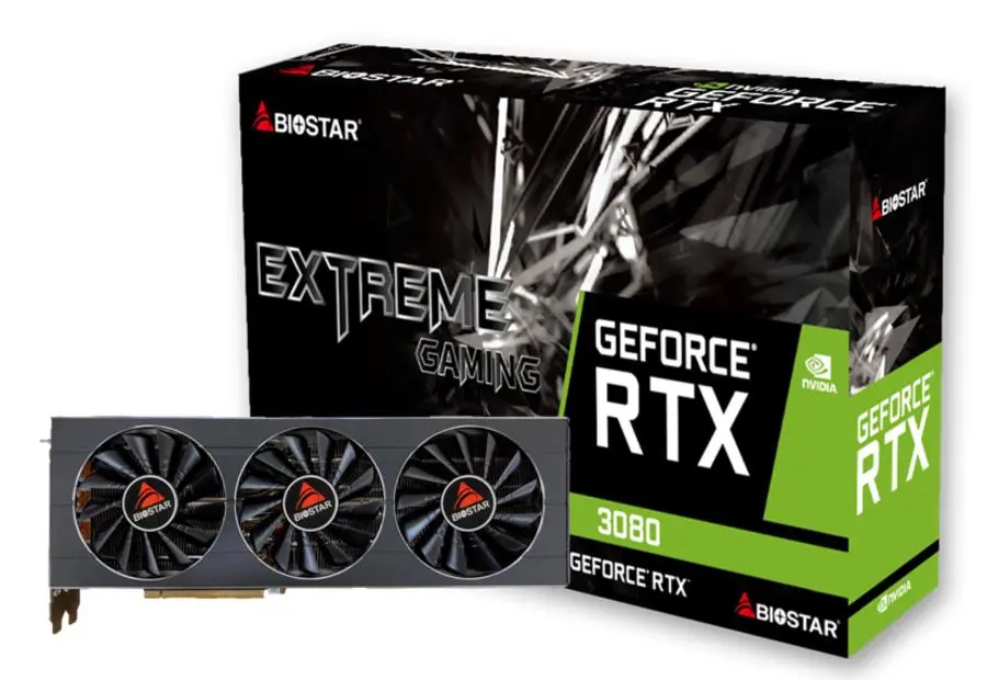 Grafiskā karte BIOSTAR GeForce RTX 3080